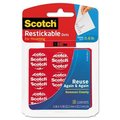 3M 3M Restickable Clear Mounting Tabs R105